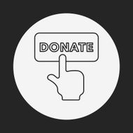 Donation line icon N26