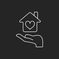 Donation line icon N29