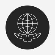 Donation line icon N36