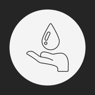Donation line icon N49