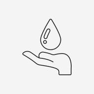 Donation line icon N50