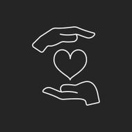 Donation line icon N56