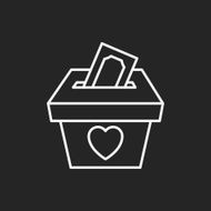 Donation line icon N70