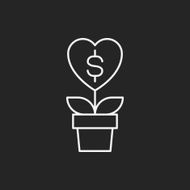Donation line icon N82