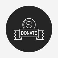 Donation line icon N89