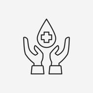 Donation line icon N96