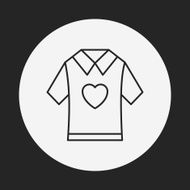Donation line icon N107