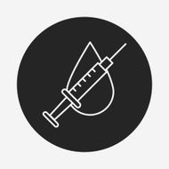 Donation line icon N109