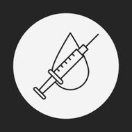 Donation line icon N111
