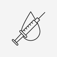 Donation line icon N112