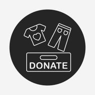 Donation line icon N121