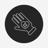 Donation line icon N153