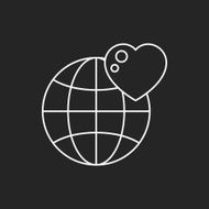 Donation line icon N158