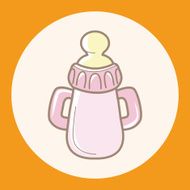 Feeding bottle theme elements N14