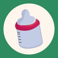 Feeding bottle theme elements N15