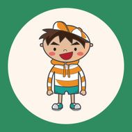 family boy character theme elements N16