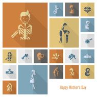 Happy Mothers Day Icons N262