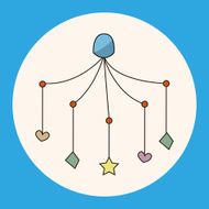 baby hanging theme elements N7