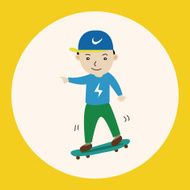 family boy character theme elements N19