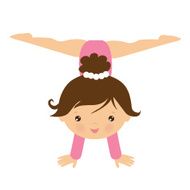Gymnastics vector illustration N8