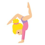 Gymnastics vector illustration N12