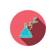 Baby hat with nodule icon Newborn cap sign N6