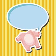 Baby clothes theme elements N22