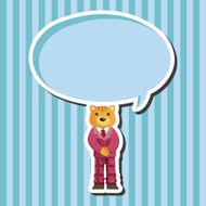 animal cat worker cartoon theme elements N7