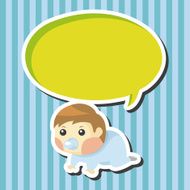 person character baby theme elements N16