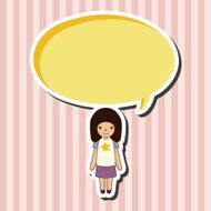 family girl character theme elements N26