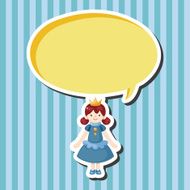 Royal theme princess elements vector eps N7
