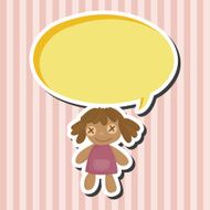 baby doll theme elements N10