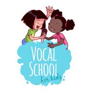 Logo template for vocal school N2