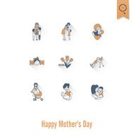 Happy Mothers Day Icons N270