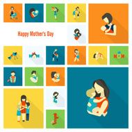 Happy Mothers Day Icons N273