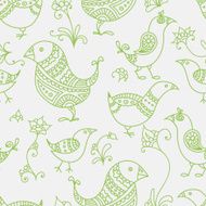 Bird seamless pattern N2