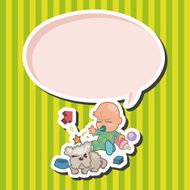 person character baby theme elements N21