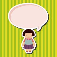 family girl character theme elements N28