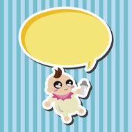 person character baby theme elements N23