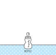 Feeding bottle icon Drink glass with pacifier N8