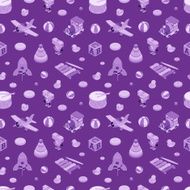 Toys seamless pattern N2