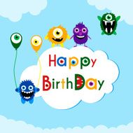 Birthday greeting card