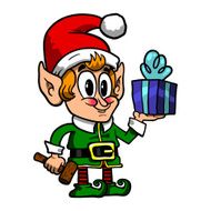 Cute Christmas Elf N6