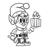 Cute Christmas Elf N7