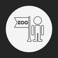 zookeeper line icon N8