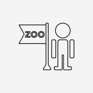 zookeeper line icon N9