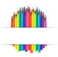 Vector cover with colored pencils N2