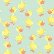 Duck seamless pattern N2
