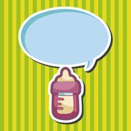 Feeding bottle theme elements N21