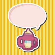 Feeding bottle theme elements N22
